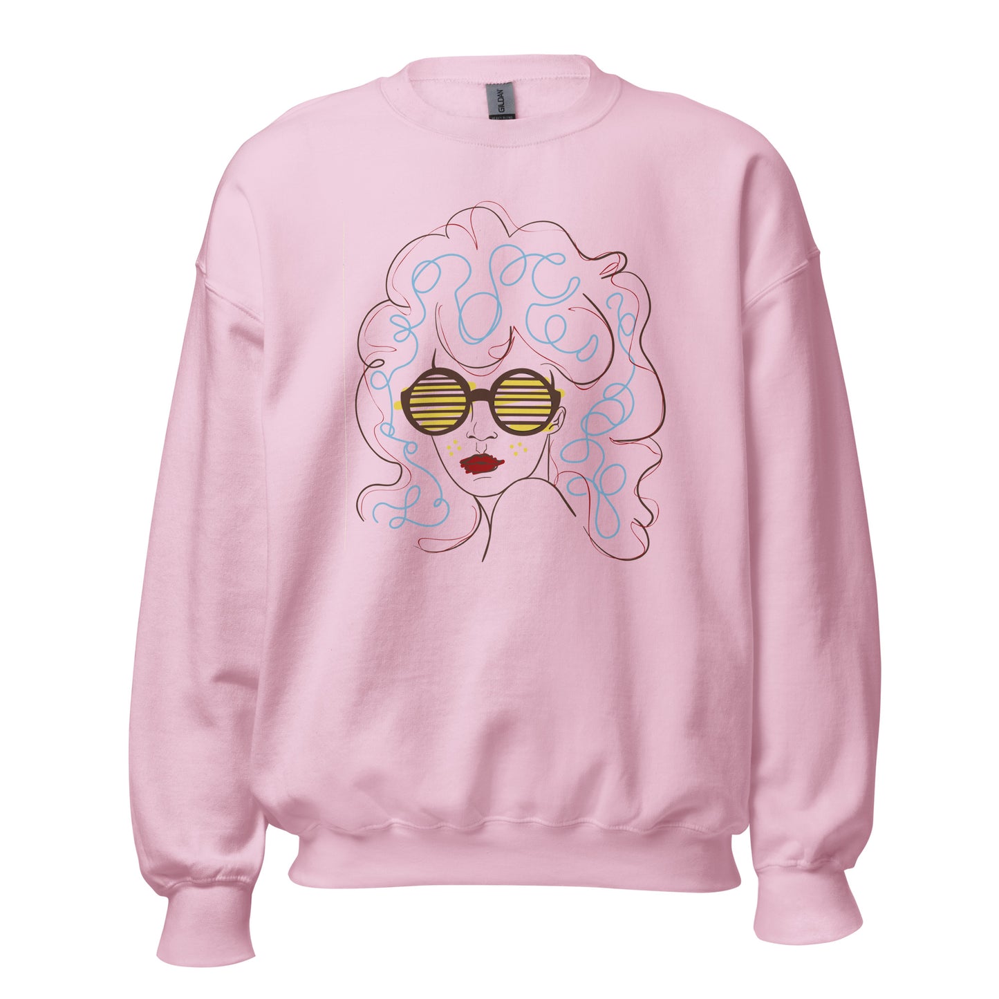 Damen Pullover shiny