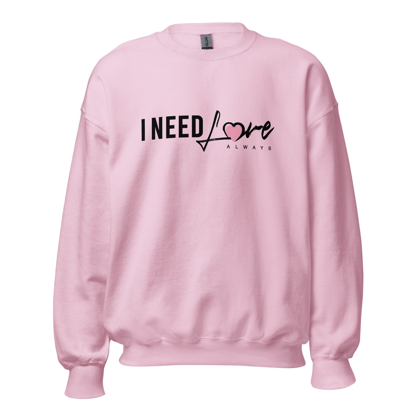 Damen Pullover i need love