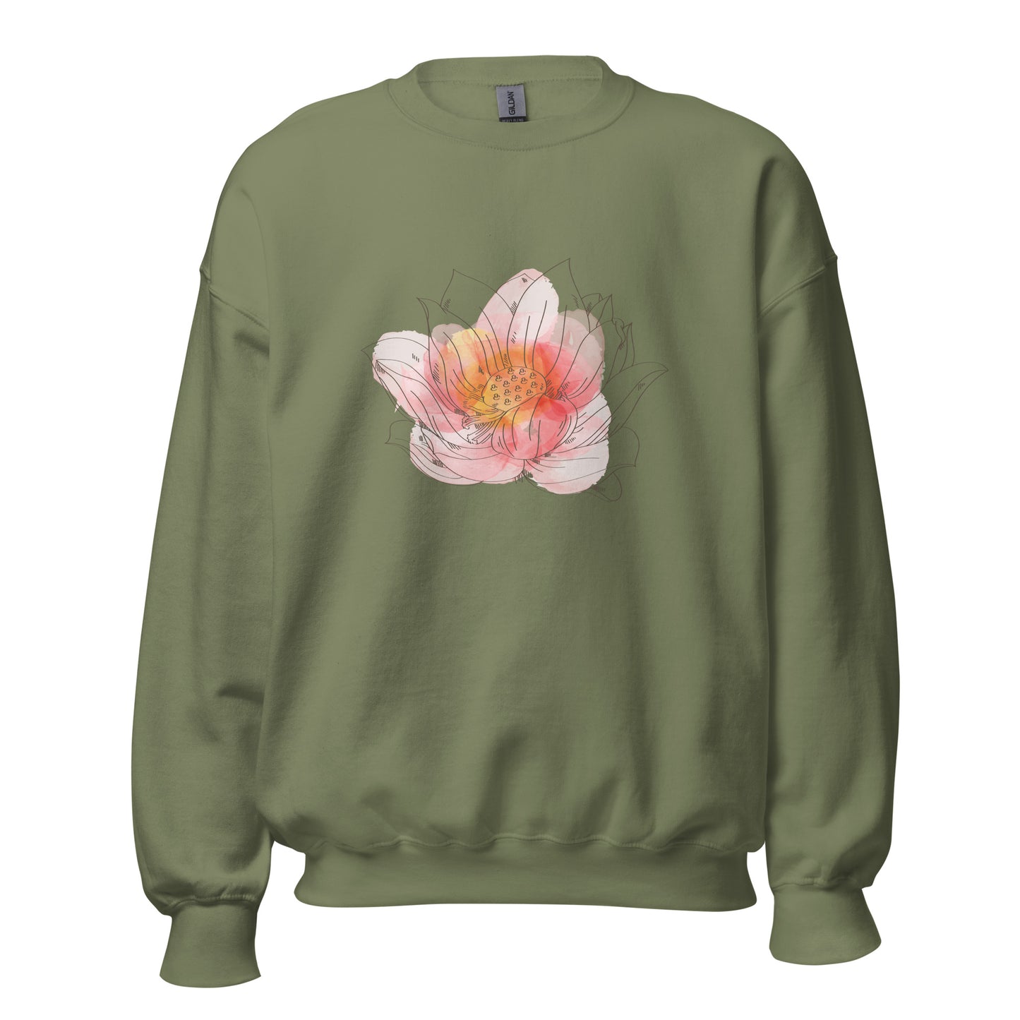 Damen Pullover flower