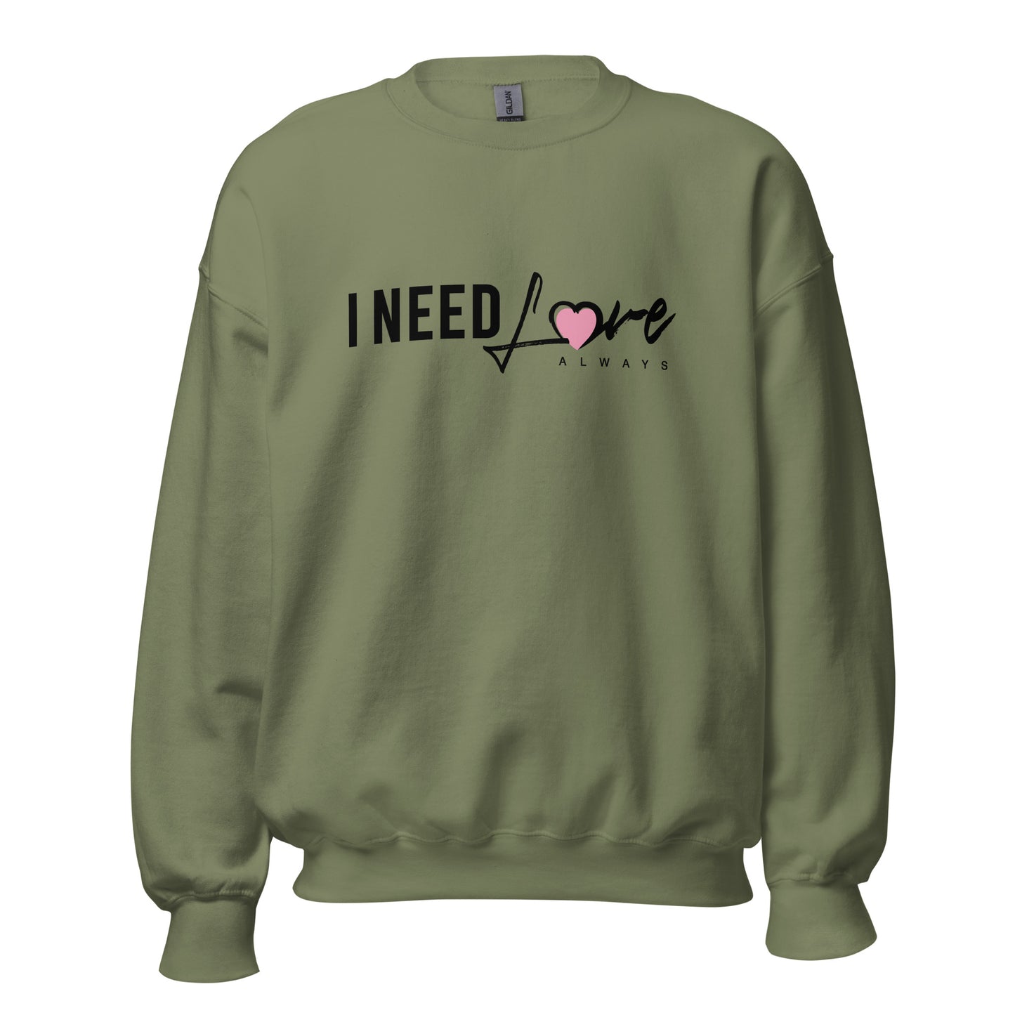 Damen Pullover i need love