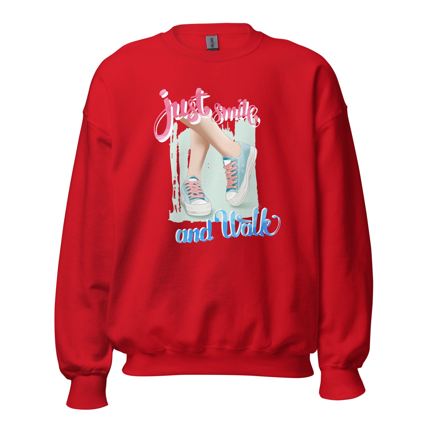 Frauen Pullover just smile