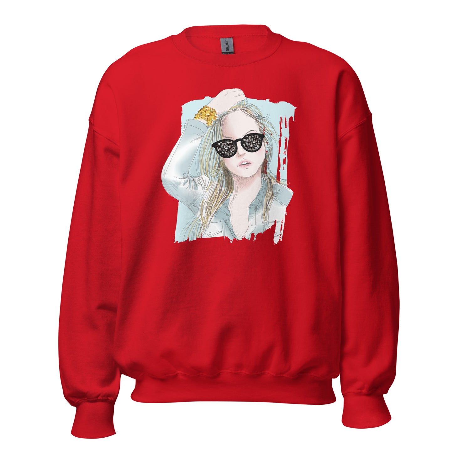 Frauen Pullover gold