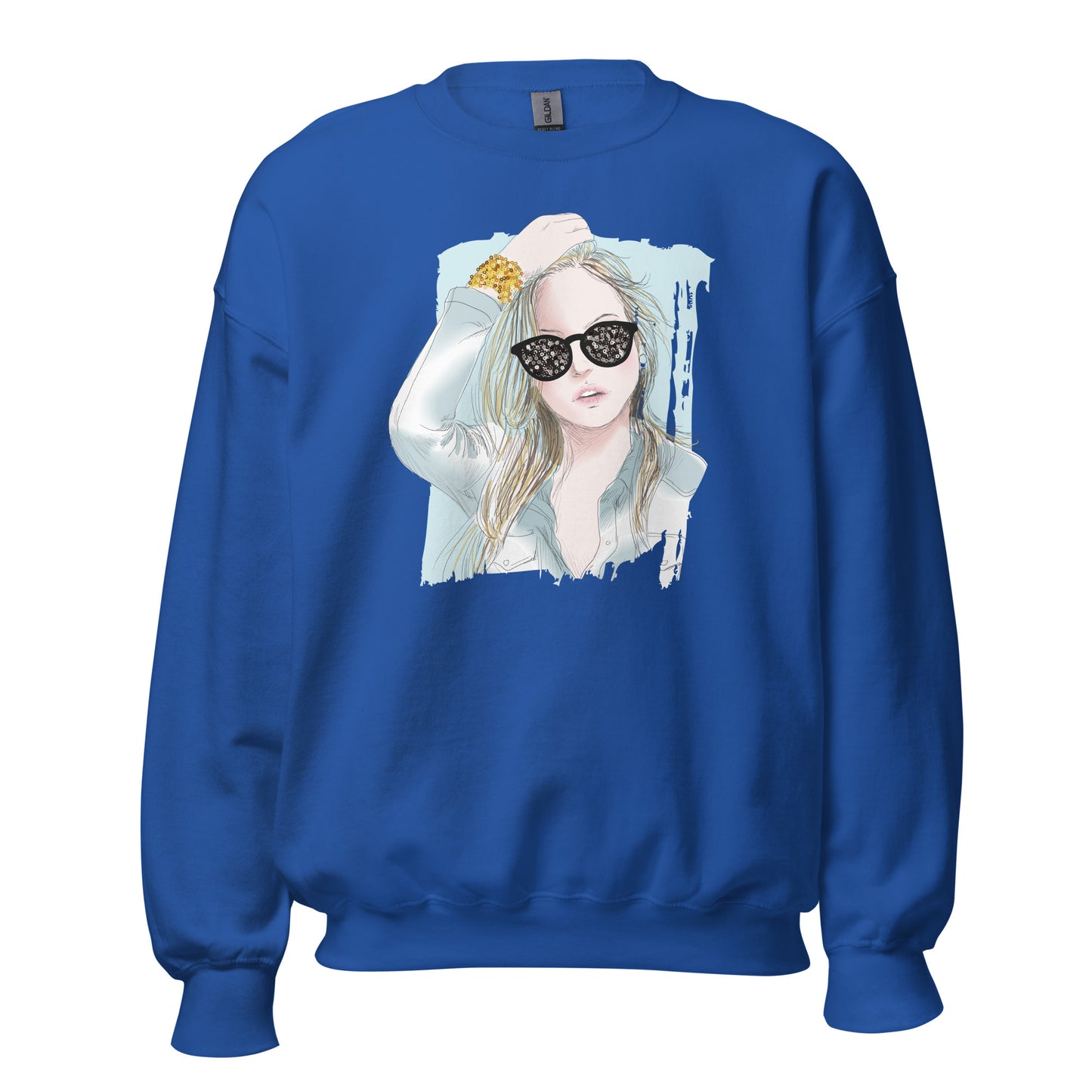 Frauen Pullover gold