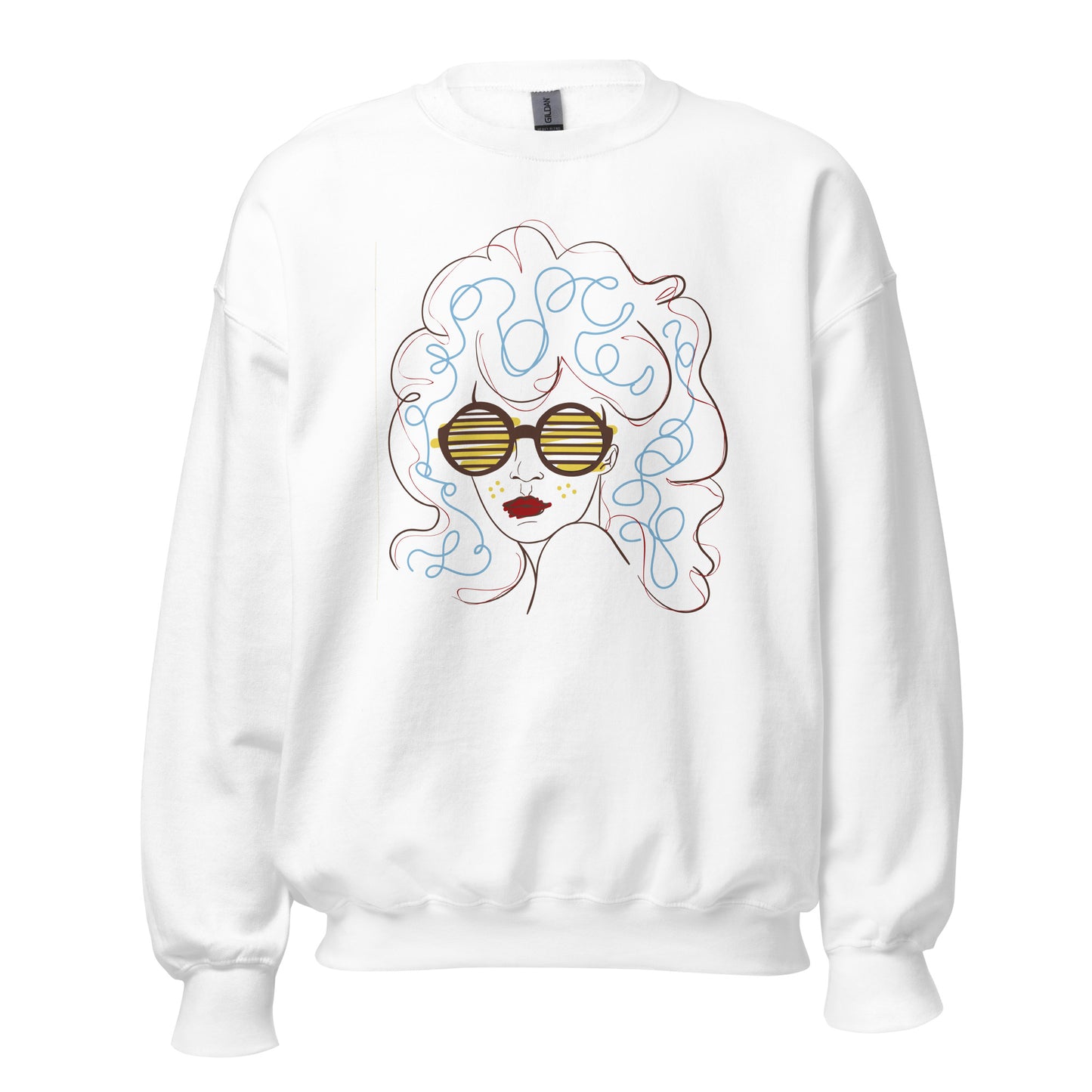 Damen Pullover shiny