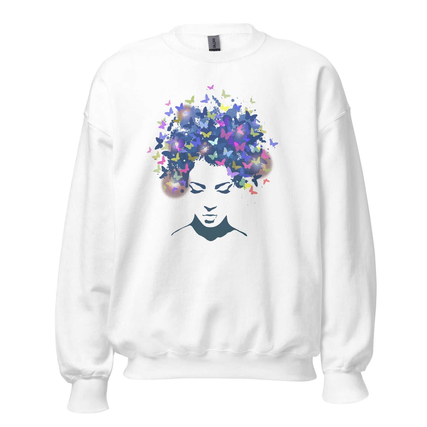 Damen Pullover butterfly