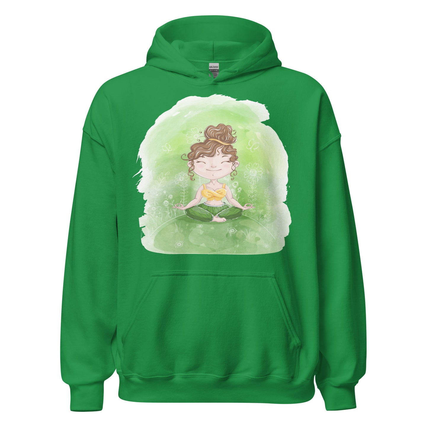 Damen Kapuzenpullover Namaste 2