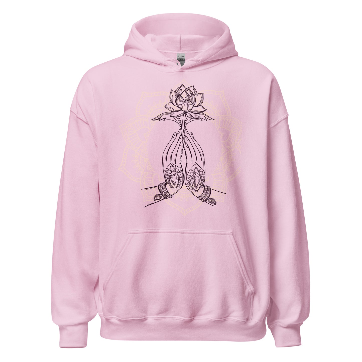 Damen Kapuzenpullover rose