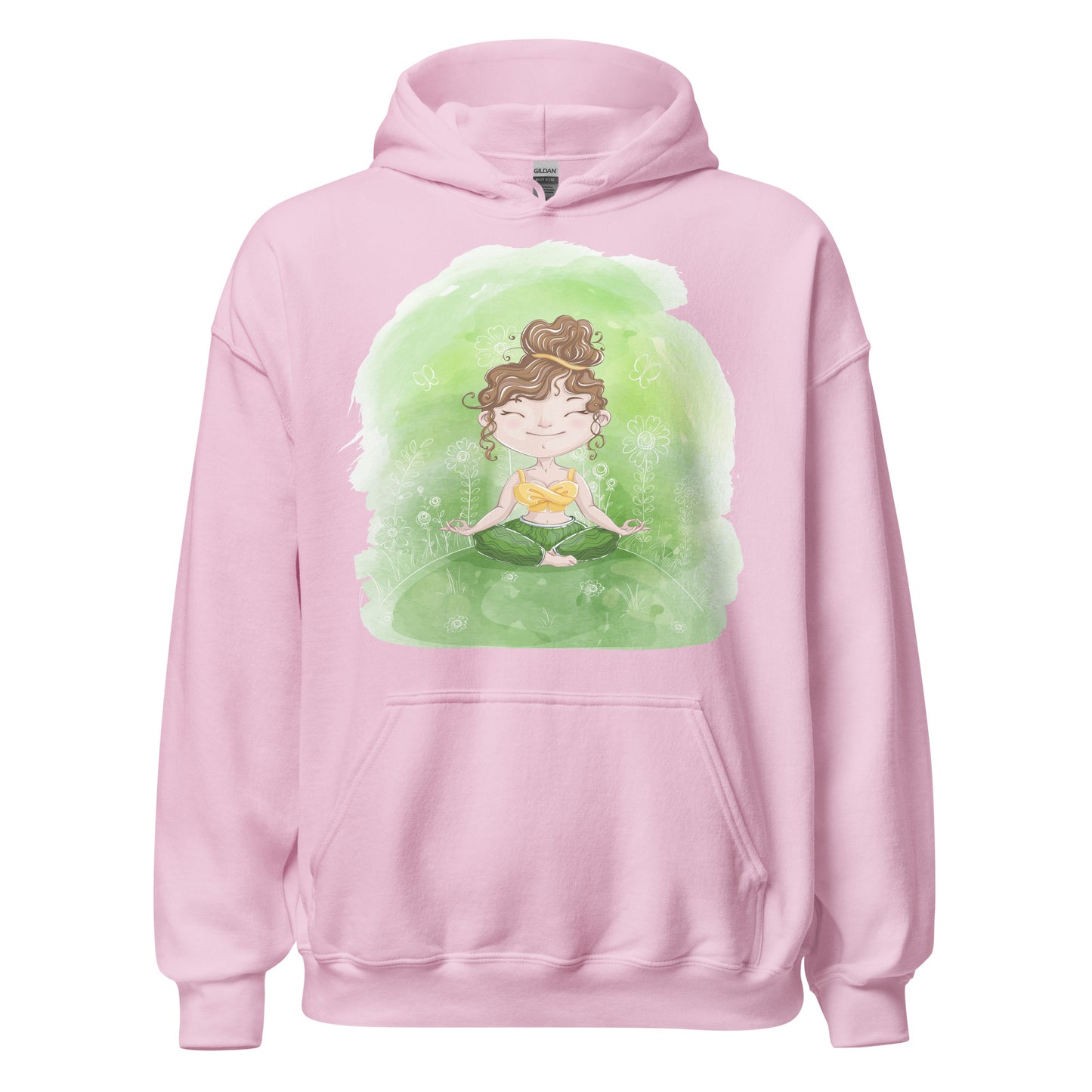 Damen Kapuzenpullover Namaste 2