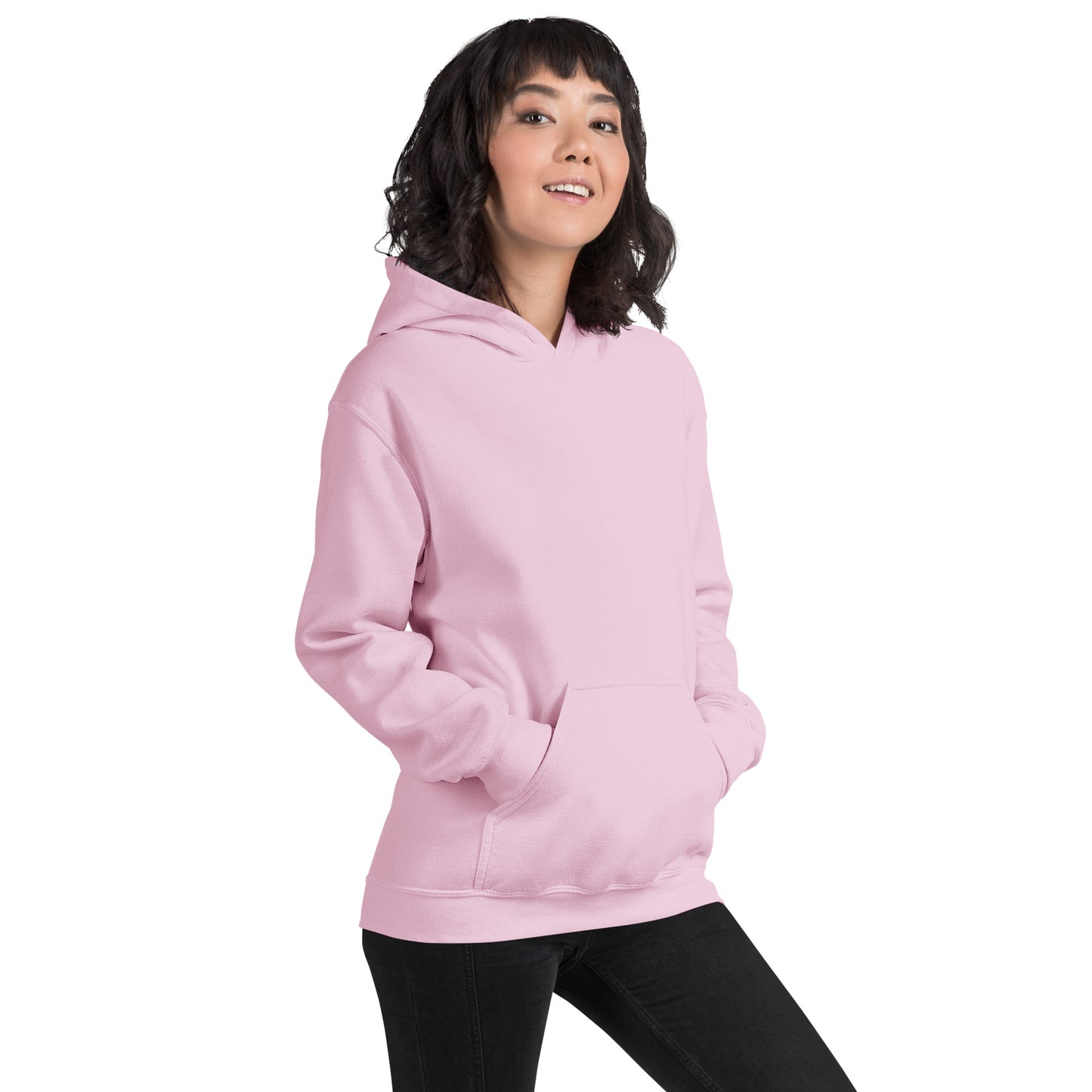 Damen Kaputzenpullover Backprint / Rückenprint Rosen