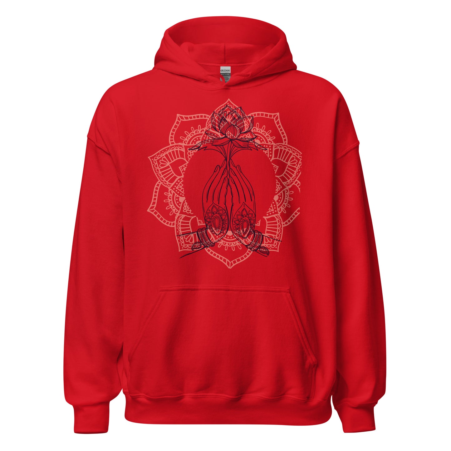 Damen Kapuzenpullover rose