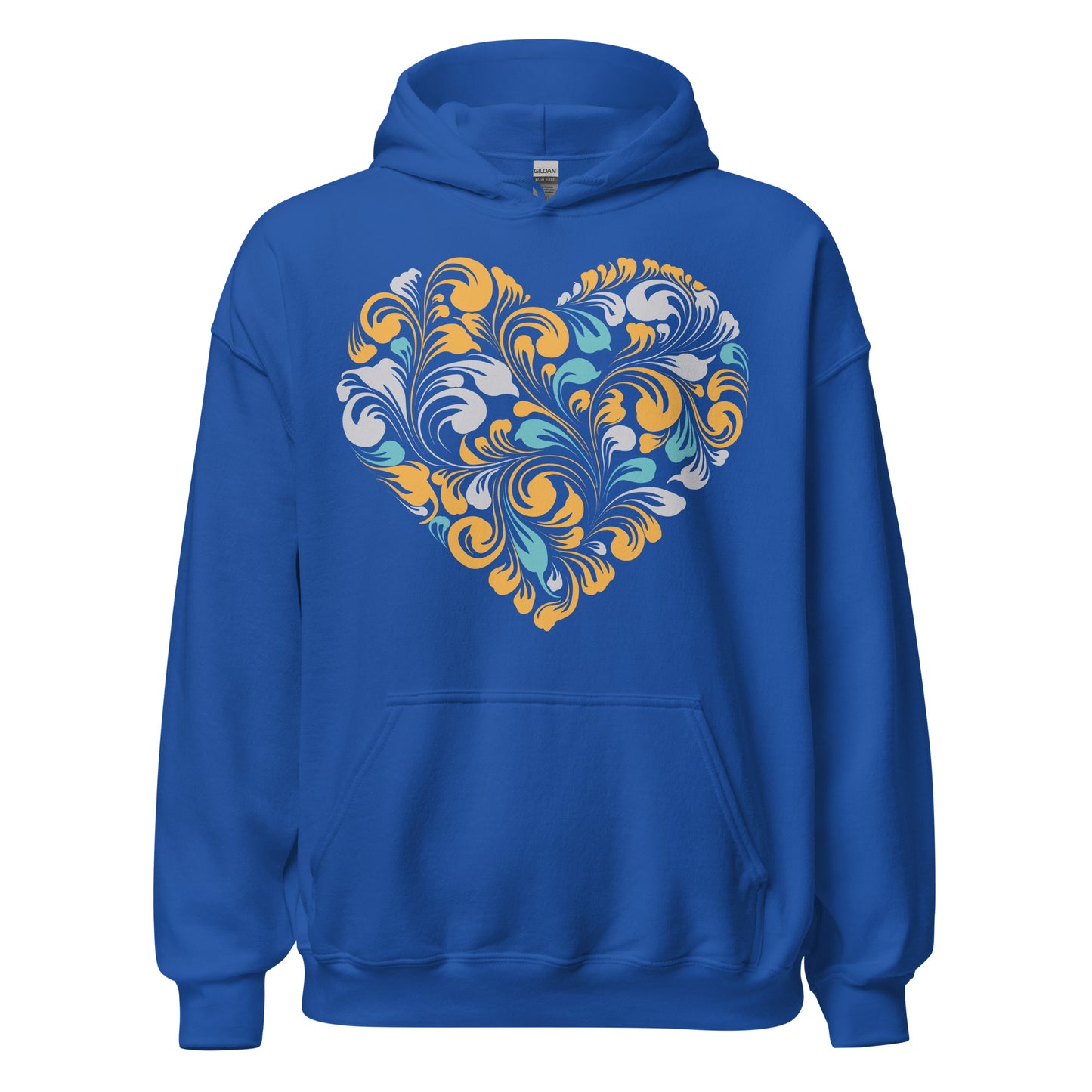 Damen Kapuzenpullover Herz