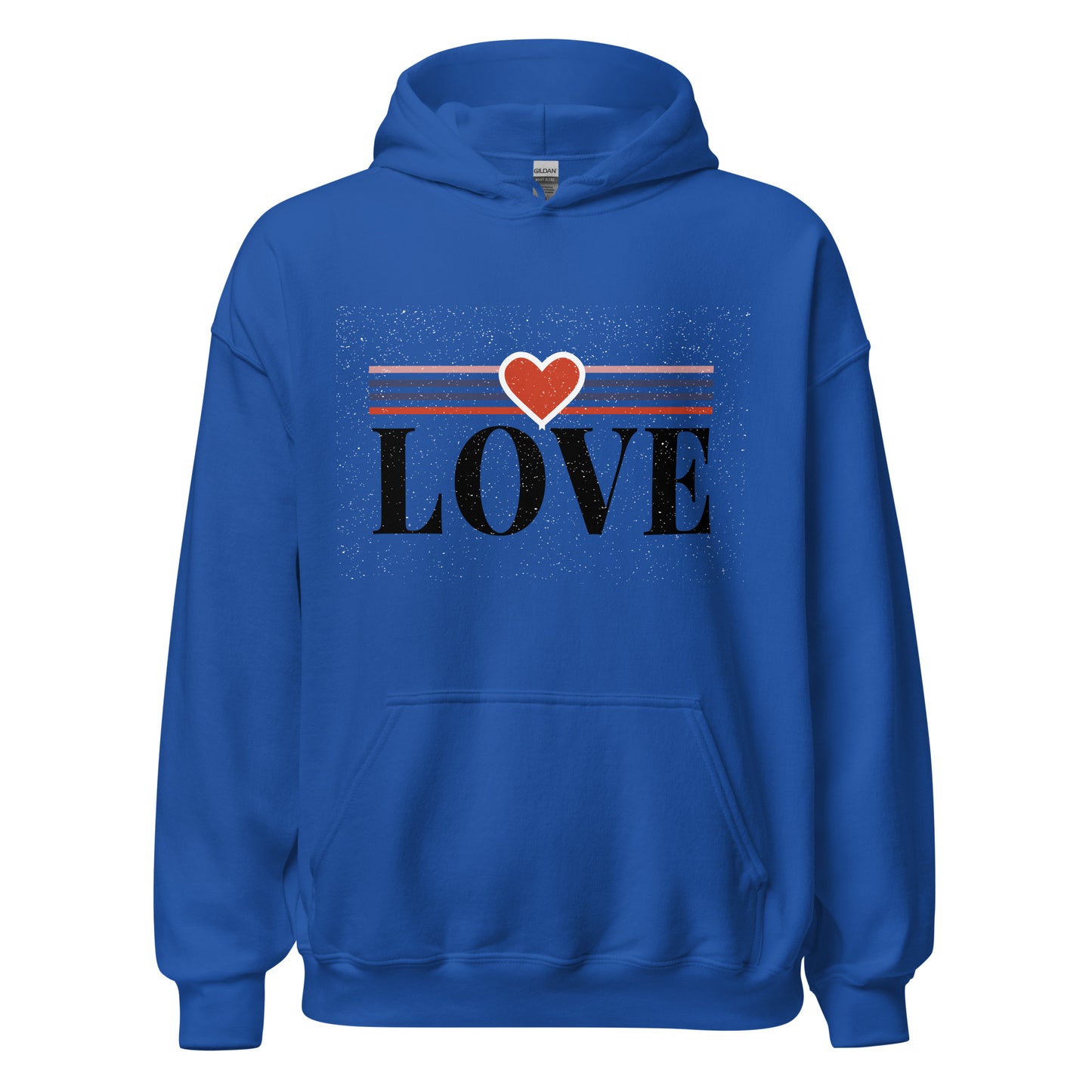 Damen Kapuzenpullover Love