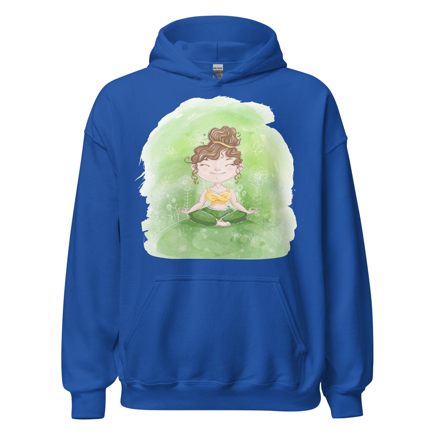 Damen Kapuzenpullover Namaste 2