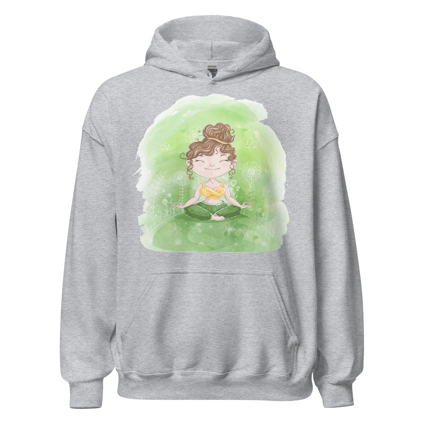 Damen Kapuzenpullover Namaste 2