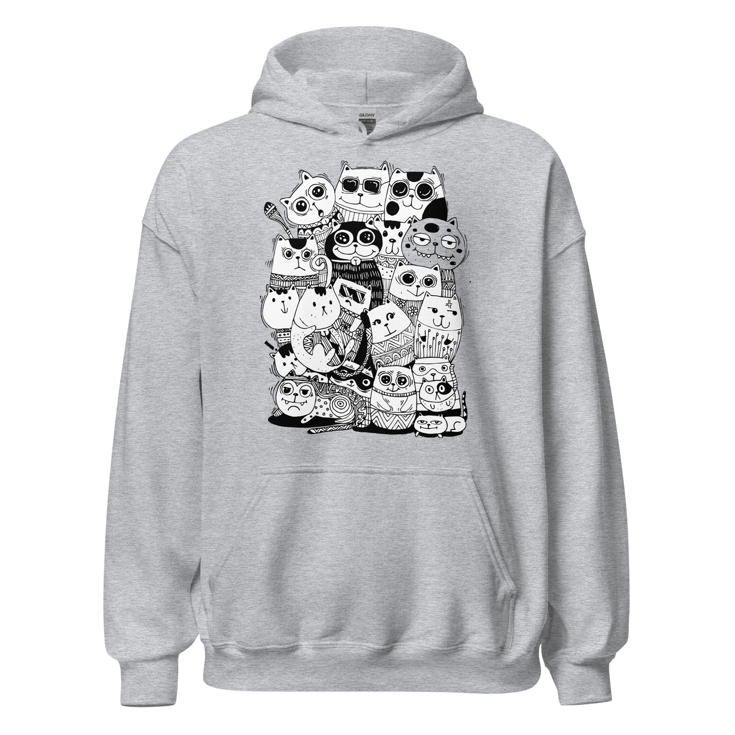 Damen Kapuzenpullover wildcats