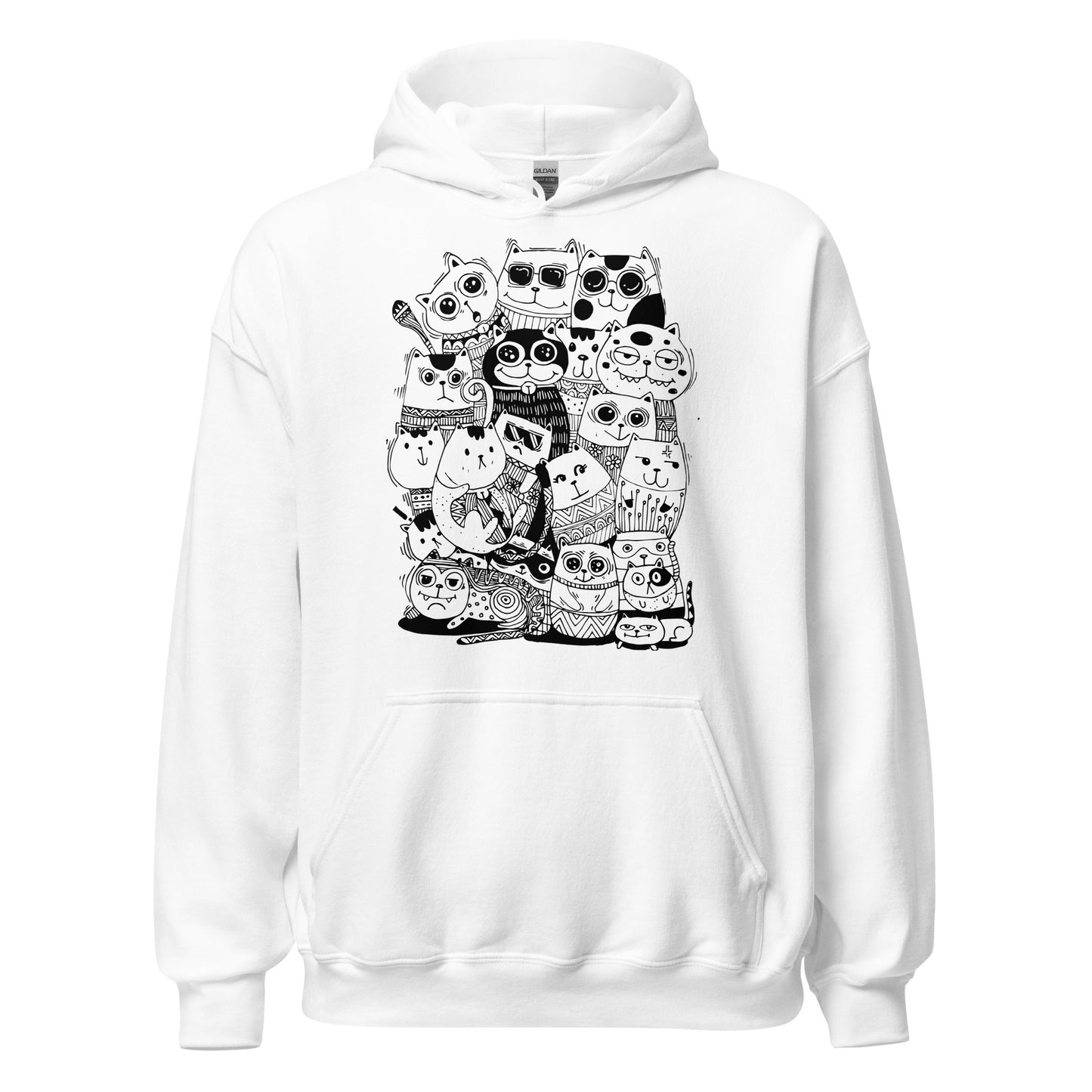 Damen Kapuzenpullover wildcats