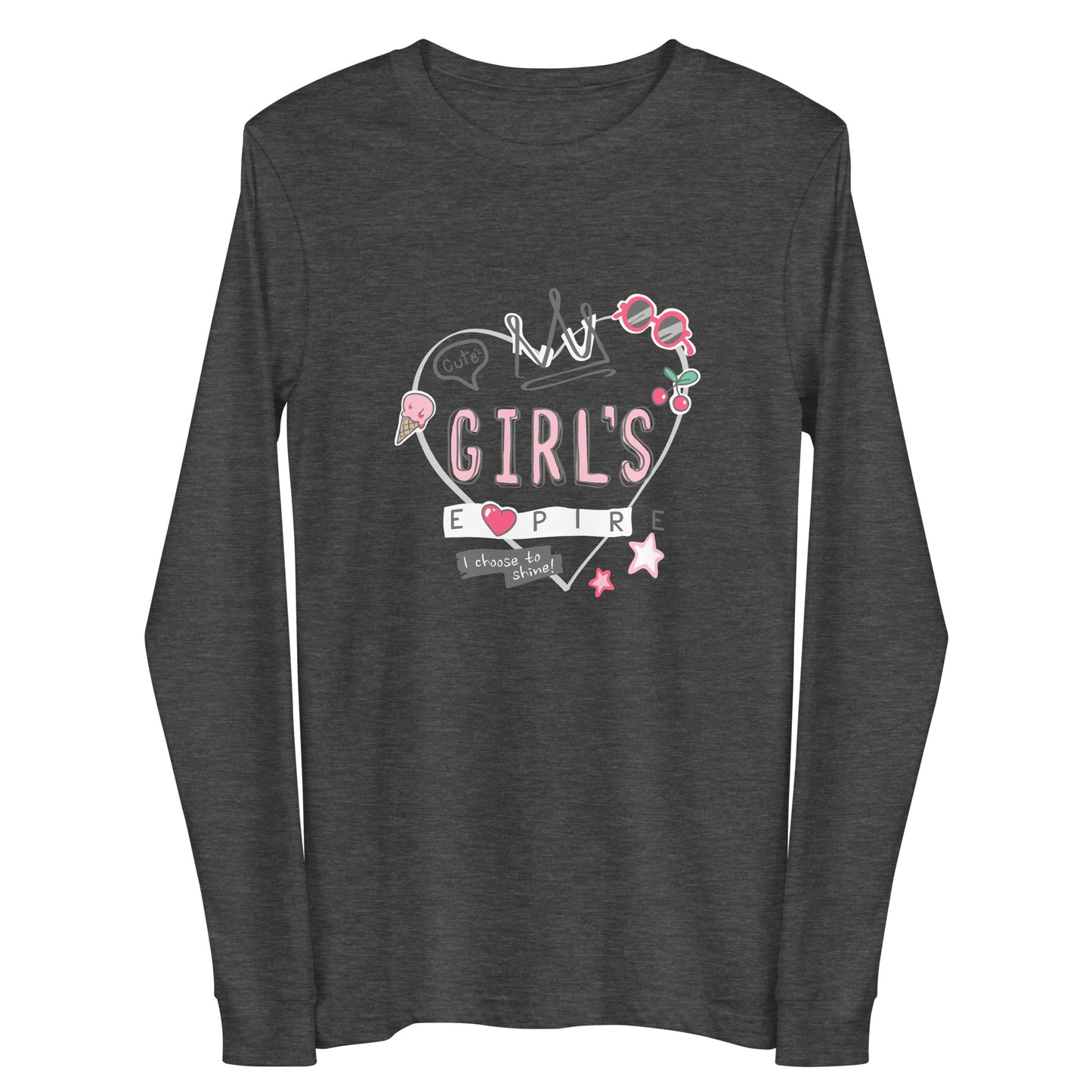 Damen Longsleeve Girls Empire