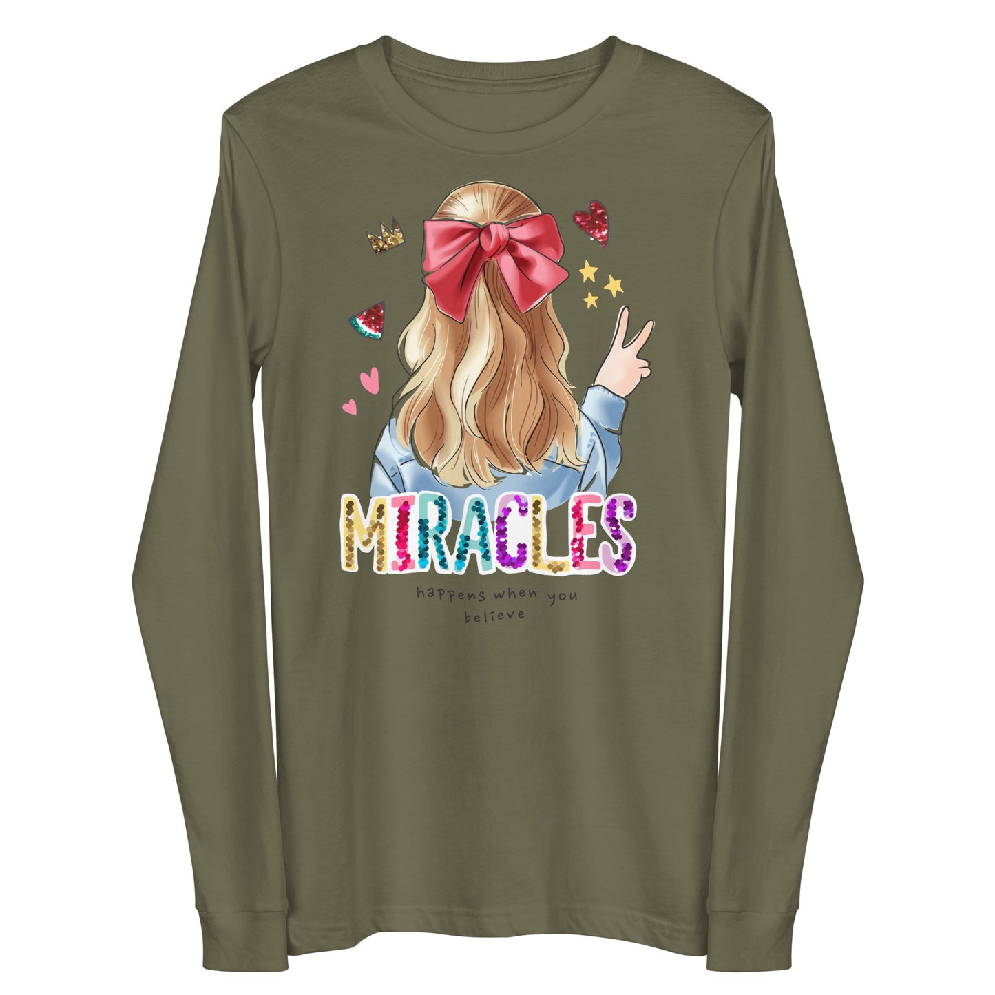 Damen Longsleeve miracles