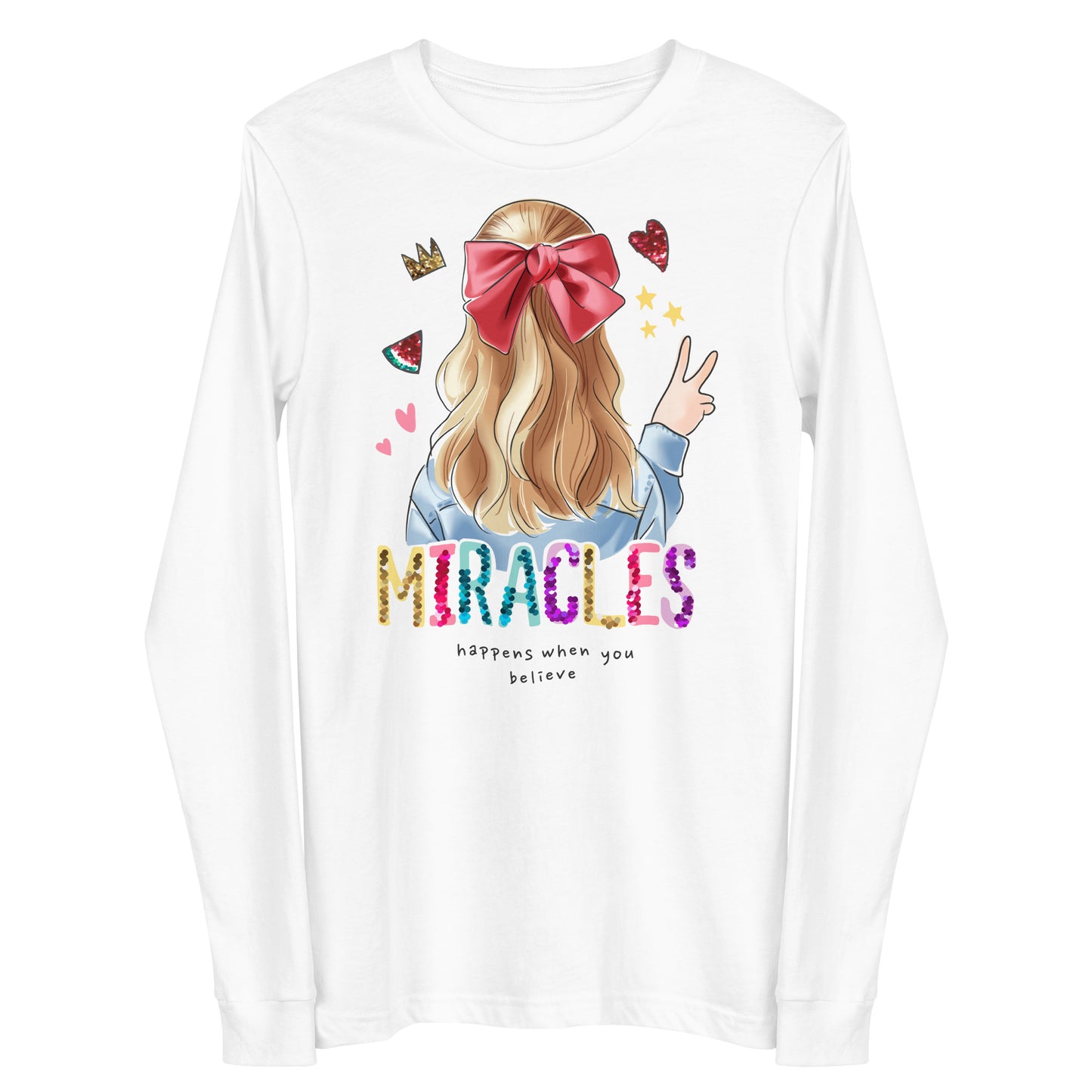 Damen Longsleeve miracles