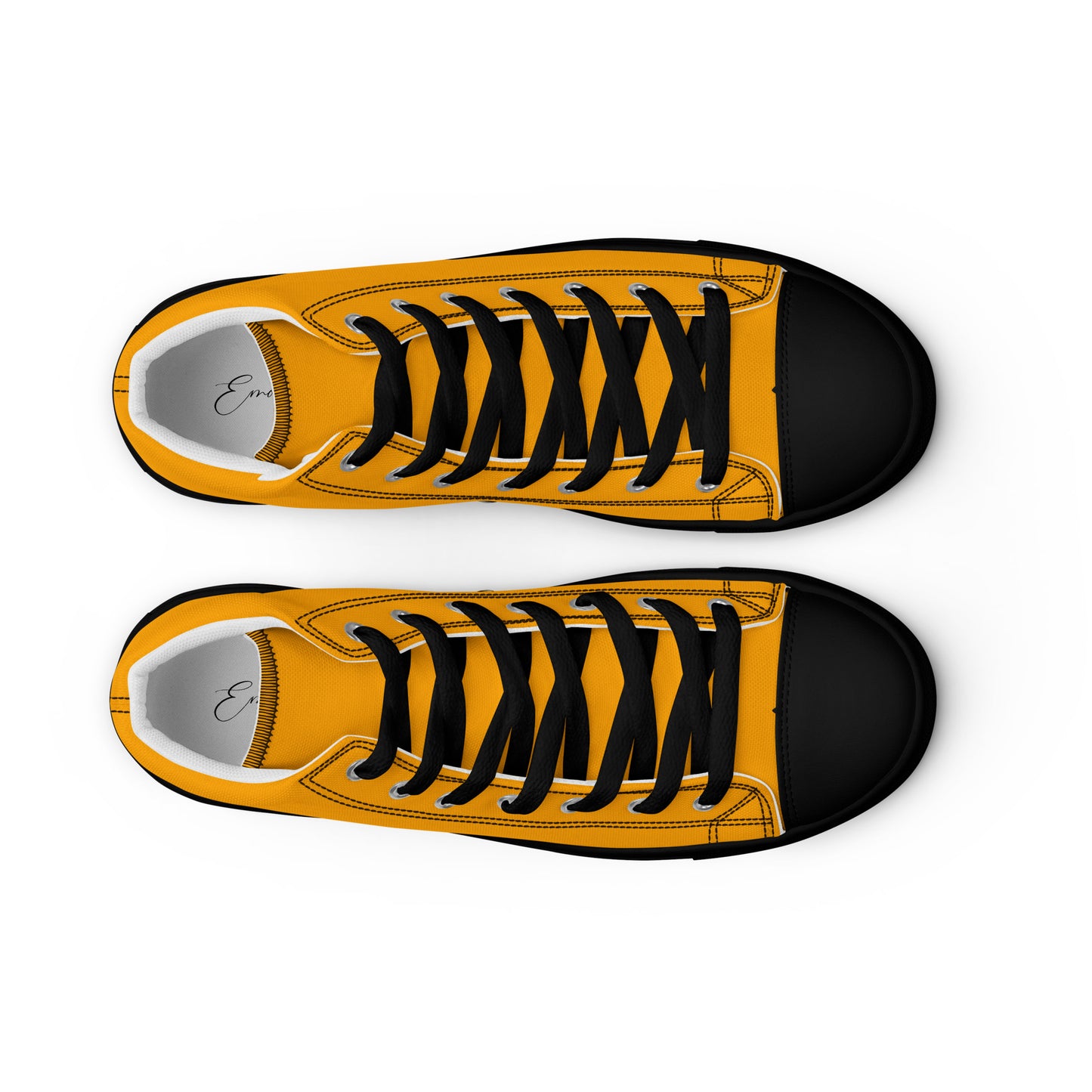 High-Top Damen Sneaker orange