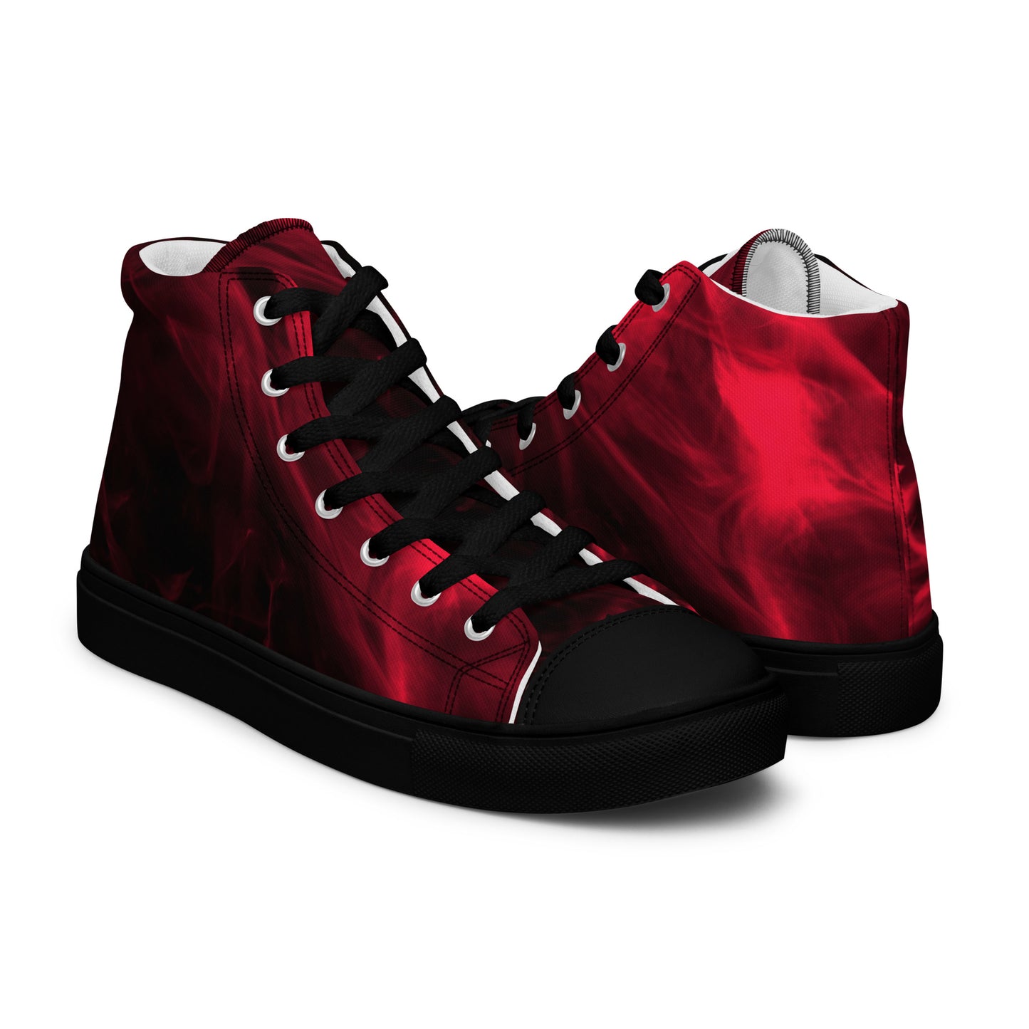 High-Top Damen Sneaker dusk ( rot / schwarz)