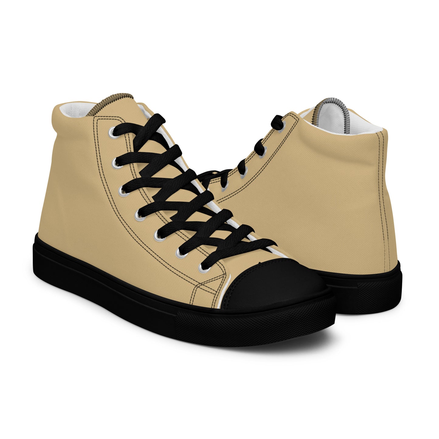 High-Top Damen Sneaker beige