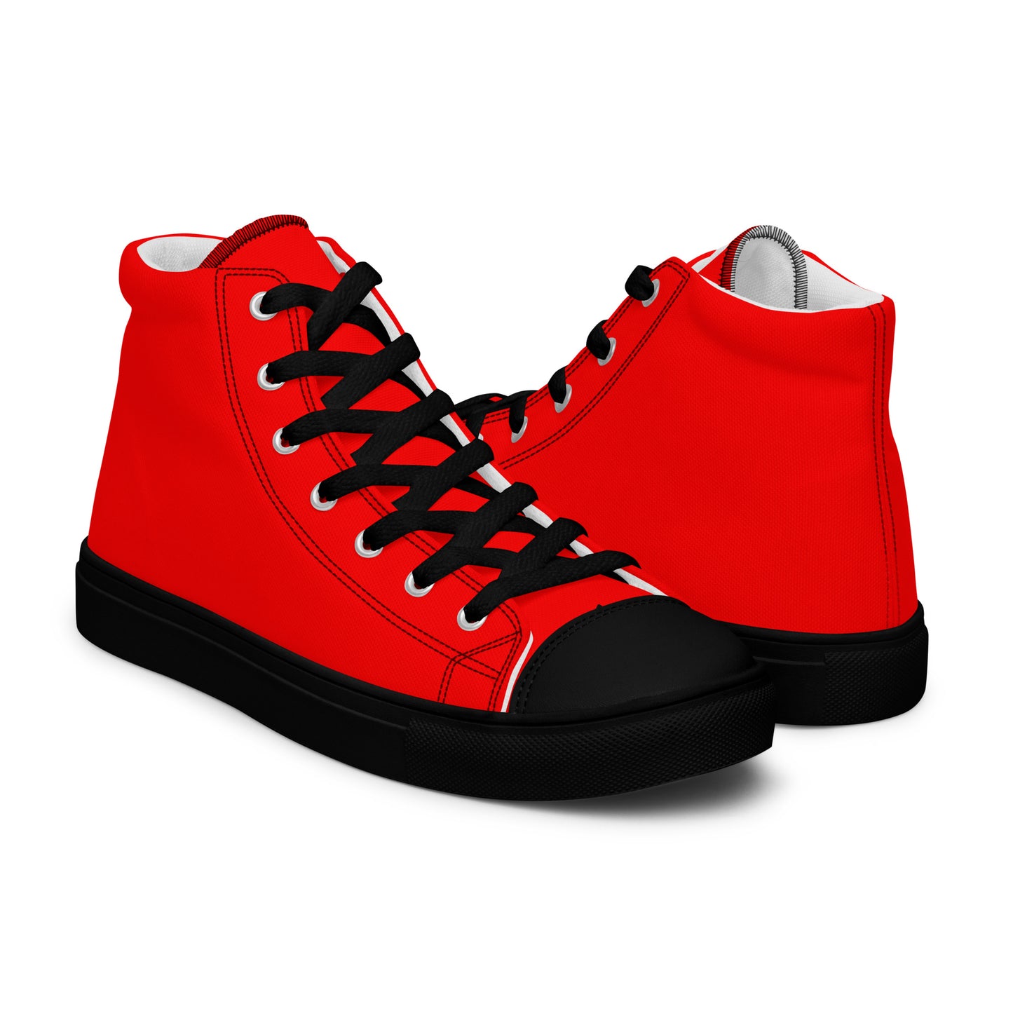 High-Top Damen Sneaker rot