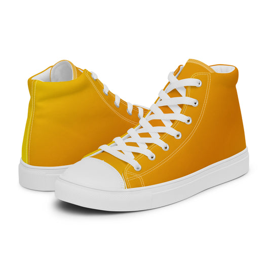 High-Top Damen Sneaker gold