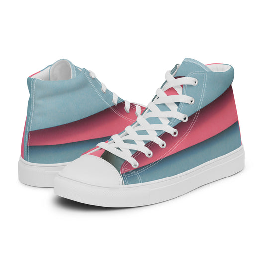 High-Top Damen Sneaker abstract