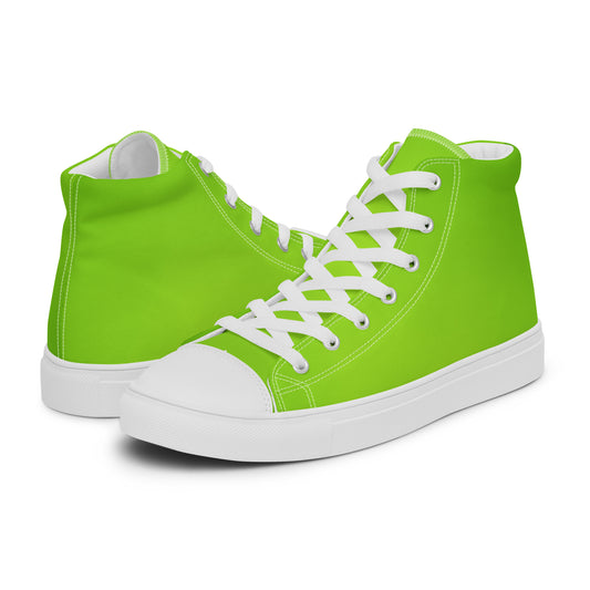 High-Top Damen Sneaker green herb