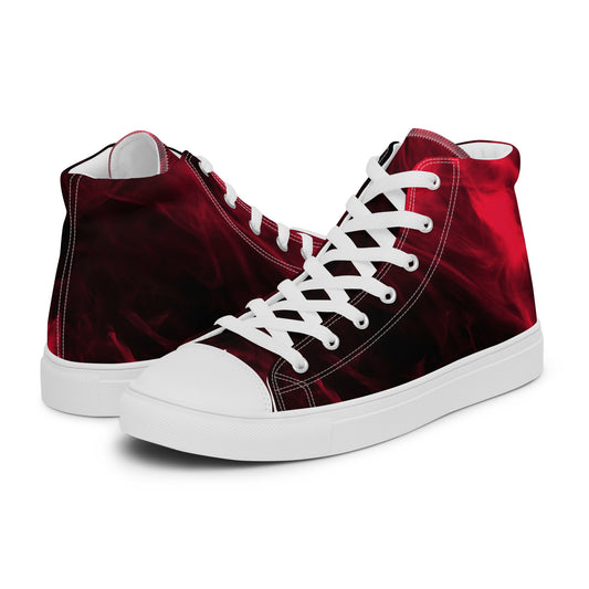 High-Top Damen Sneaker dusk ( rot / schwarz)