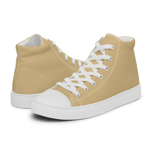 High-Top Damen Sneaker beige