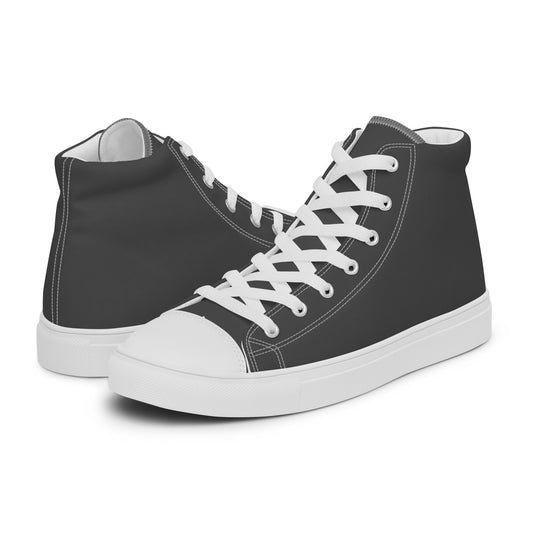 High-Top Damen Sneaker dunkelgrau