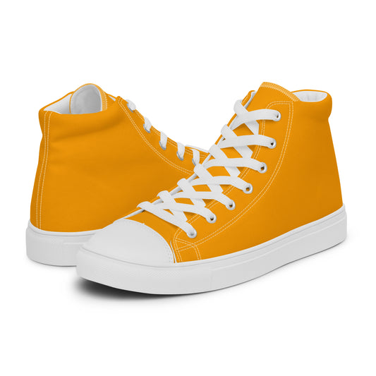 High-Top Damen Sneaker orange