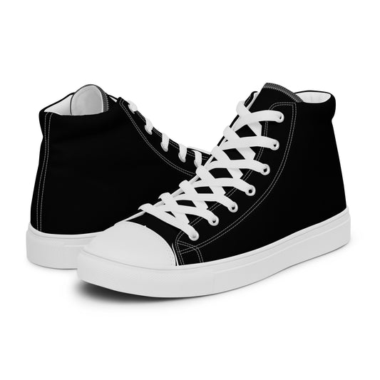 High-Top Damen Sneaker schwarz