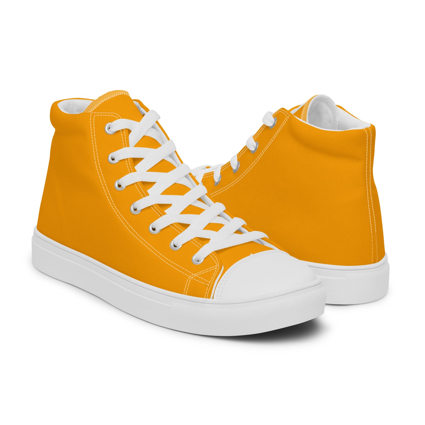 High-Top Damen Sneaker orange