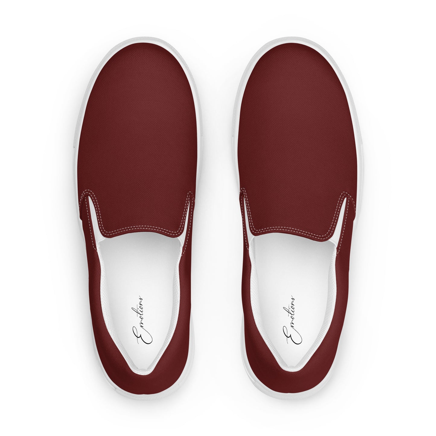 Damen Slipper dunkelrot