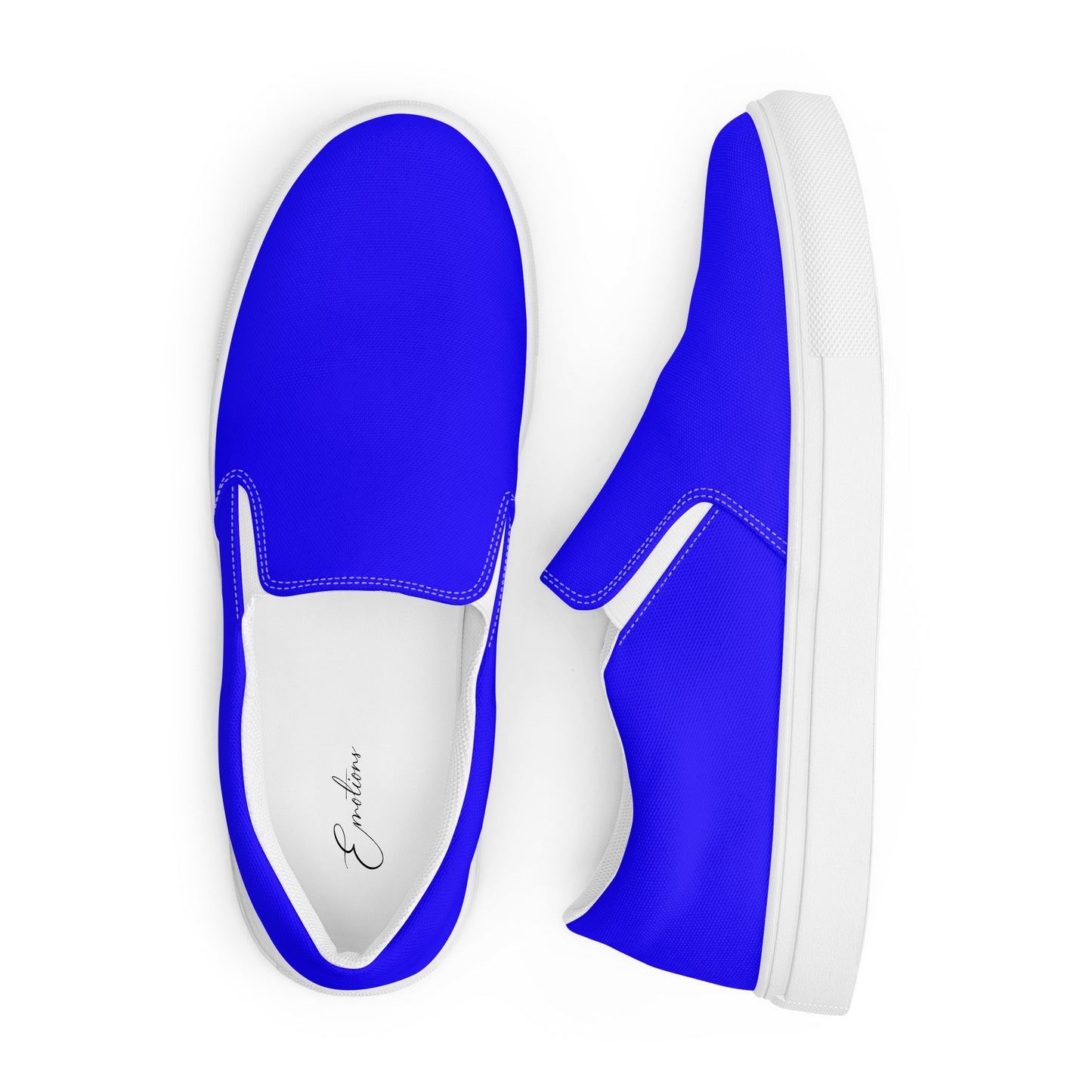 Damen Slipper royalblau