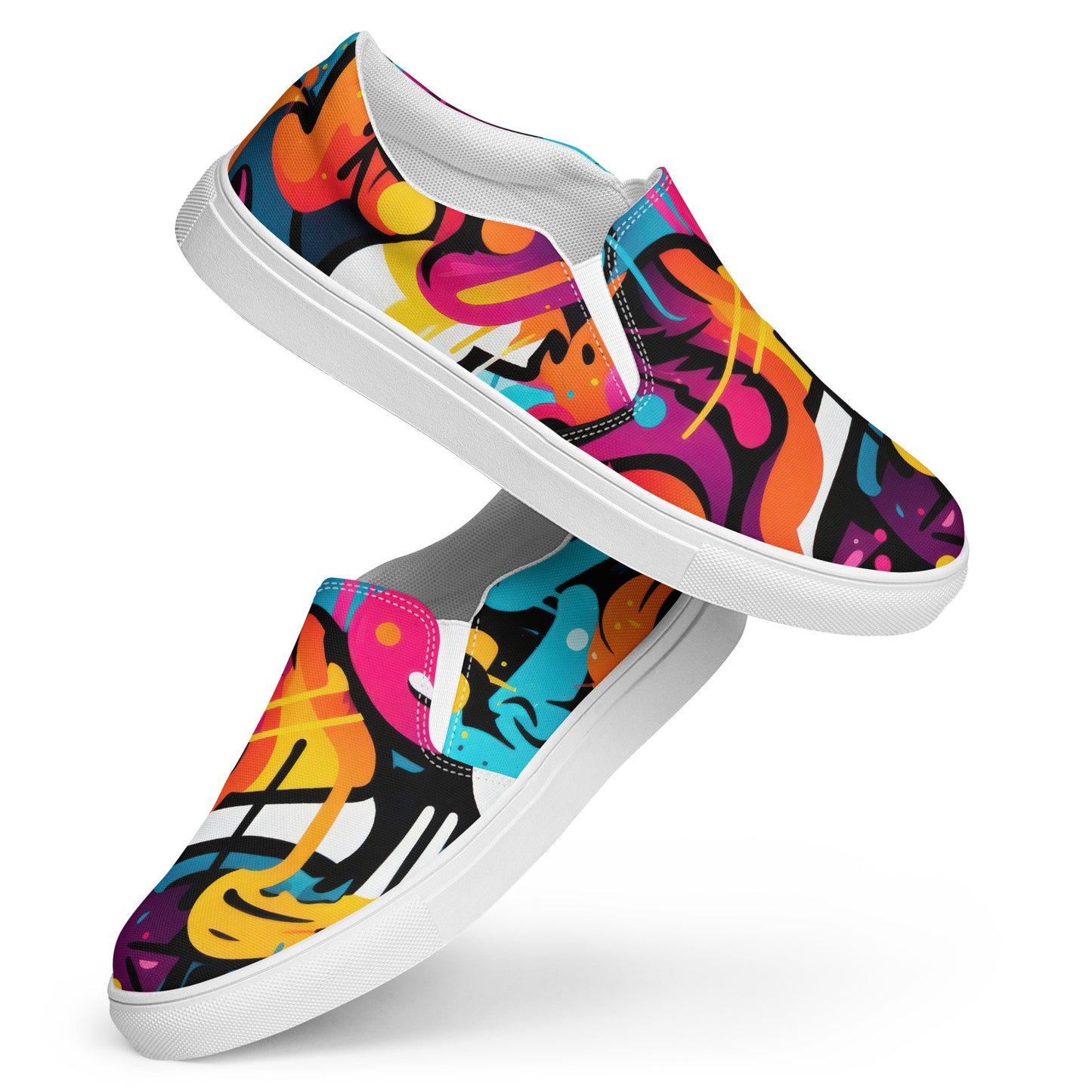 Damen Slipper Graffiti Edition