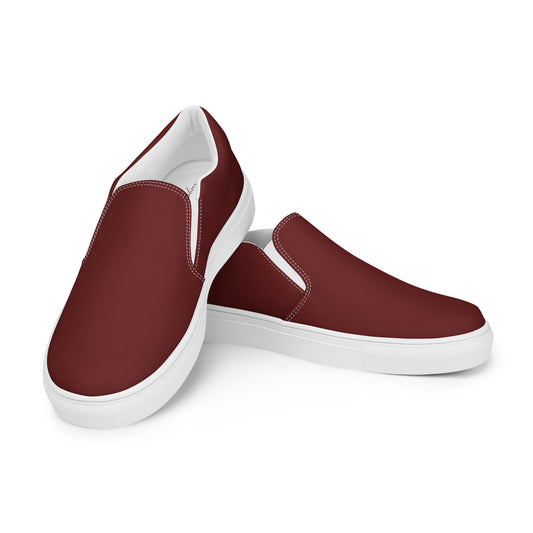 Damen Slipper dunkelrot