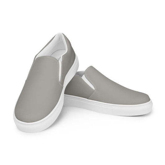 Damen Slipper hellgrau