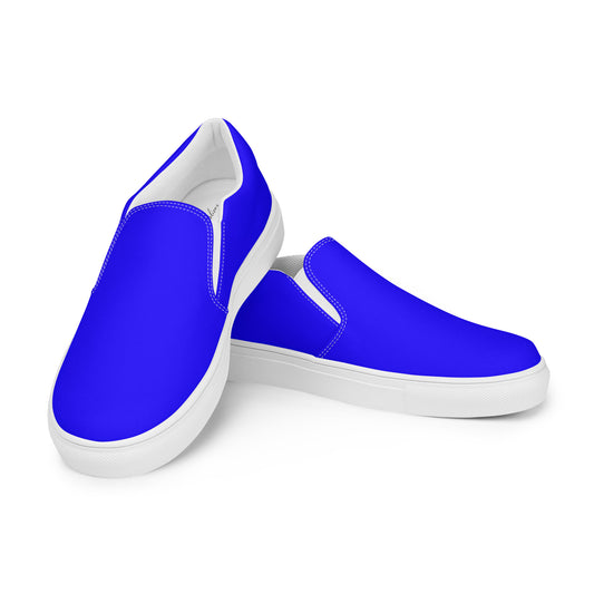 Damen Slipper royalblau