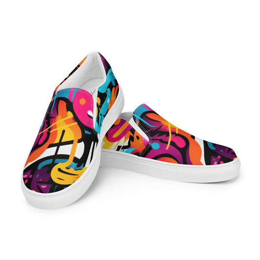 Damen Slipper Graffiti Edition