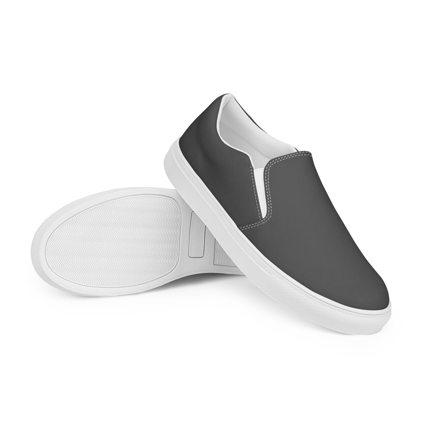 Damen Slipper dunkelgrau