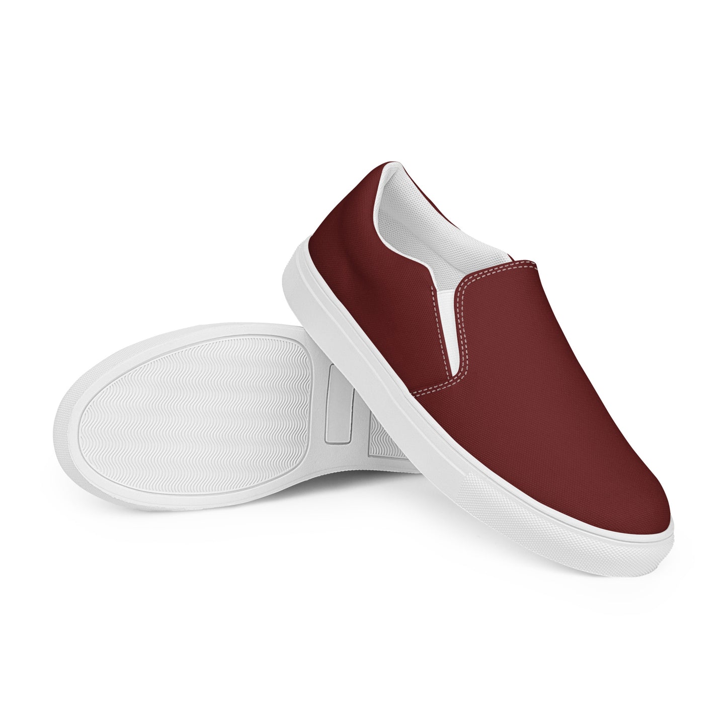Damen Slipper dunkelrot